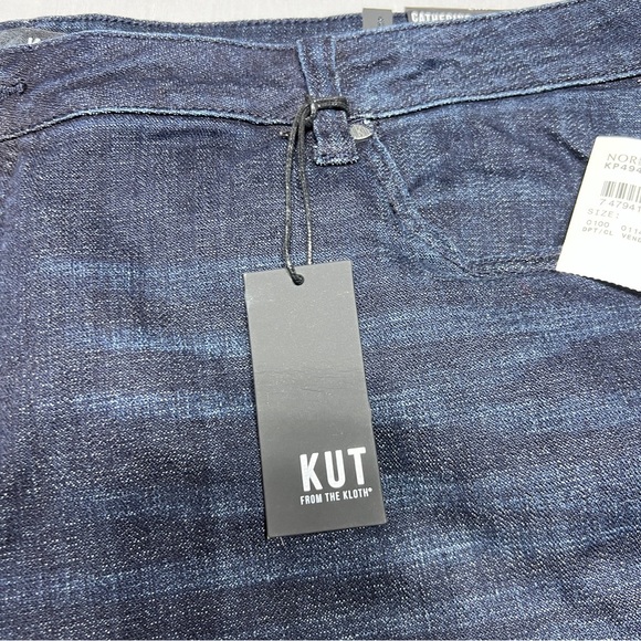 NWT KUT from the Kloth CATHERINE BOYFRIEND Denim Jeans Size 24 W x 28 - Picture 5 of 13